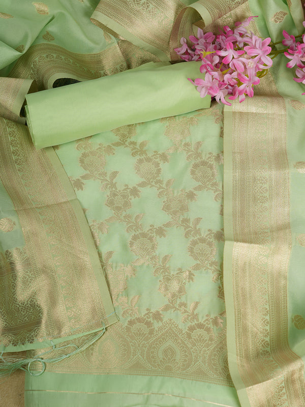 Women’s Cotton Unstitched Suit Set | Elegant Ethnic Ensemble