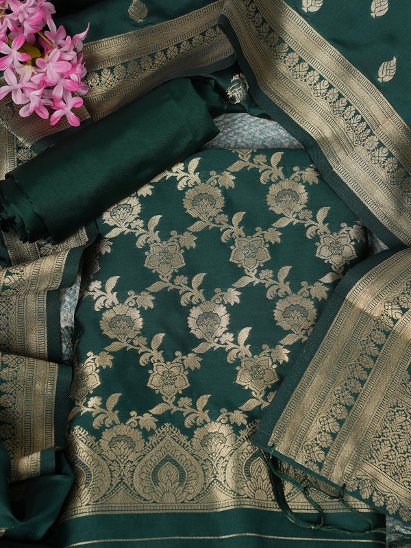 Women’s Cotton Unstitched Suit Set | Elegant Ethnic Ensemble