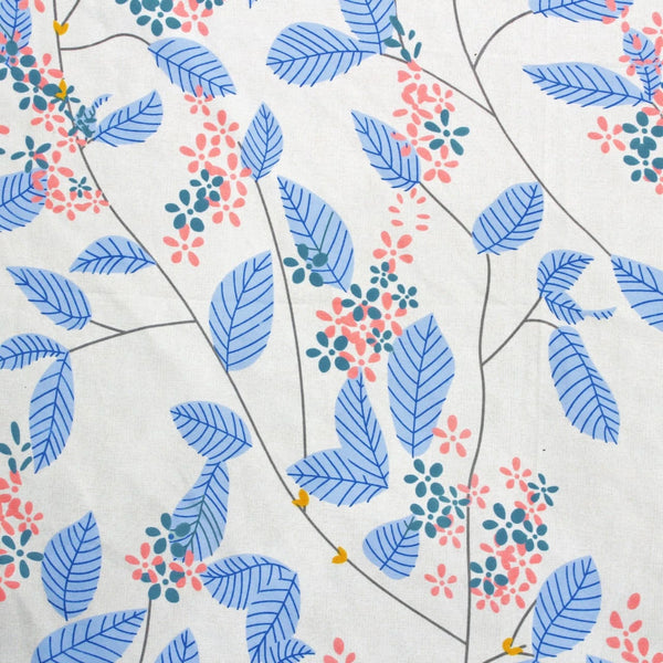 Queen Size 210 TC Elastic Fitted Cotton Bedsheet Set with 2 Pillow Covers (72 × 78 Inches)