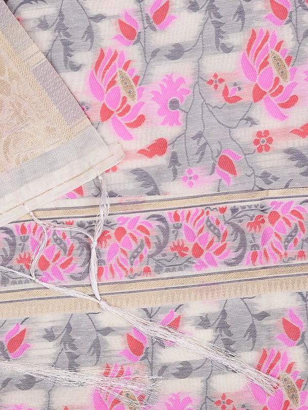 Women’s Cotton Unstitched Suit Set | Elegant Ethnic Ensemble