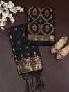 Women’s Cotton Unstitched Suit Set | Elegant Ethnic Ensemble