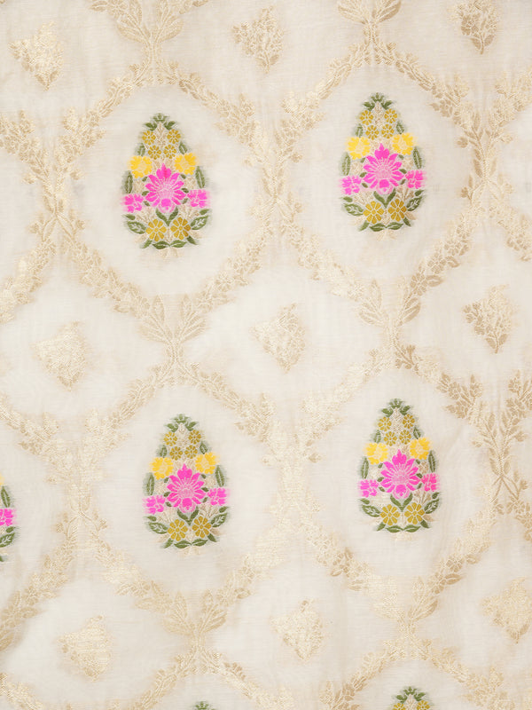 Women’s Cotton Unstitched Suit Set | Elegant Ethnic Ensemble