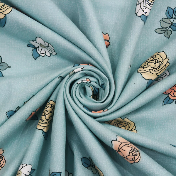 Queen Size 210 TC Elastic Fitted Cotton Bedsheet Set with 2 Pillow Covers (72 × 78 Inches)