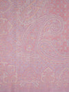 Pink Jamawar Wool Blend Women Shawl with Intricate Paisley Weave – 80×40 Inches