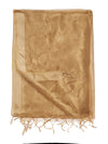 Soft Gold Cotton Silk Dupatta with Subtle Woven Texture (Size: 2.5x1 m Approx)