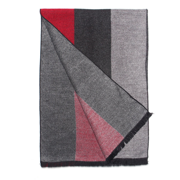 Reversible Woolen Acrylic Muffler | Classic Winter Essential (70 × 12 Inches)