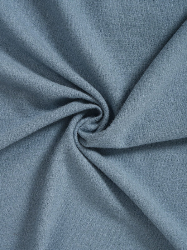 Solid Woolen Mens Stole | Classic Minimal Winter Wrap (80 × 28 Inches)