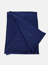 Solid Blue Fine Wool Women Shawl – Soft Winter Wrap (80 x 40 Inches)