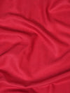 Solid Red Fine Wool Women Shawl – Soft Winter Wrap (80 x 40 Inches)