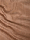 Solid Brown Fine Wool Women Shawl – Soft Winter Wrap (80 x 40 Inches)