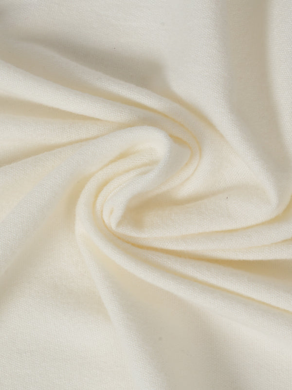 Solid Woolen Women Stole | Classic Minimal Wrap (80 × 28 Inches)