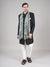 Bamboo Silk Heritage Printed Mens Stole | Refined Traditional Statement Wrap (80 × 28 Inches)