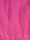 Rani Banarasi Silk Dupatta with Gold Zari Buti & Ornate Border (Size: 2.5x1 m Approx)