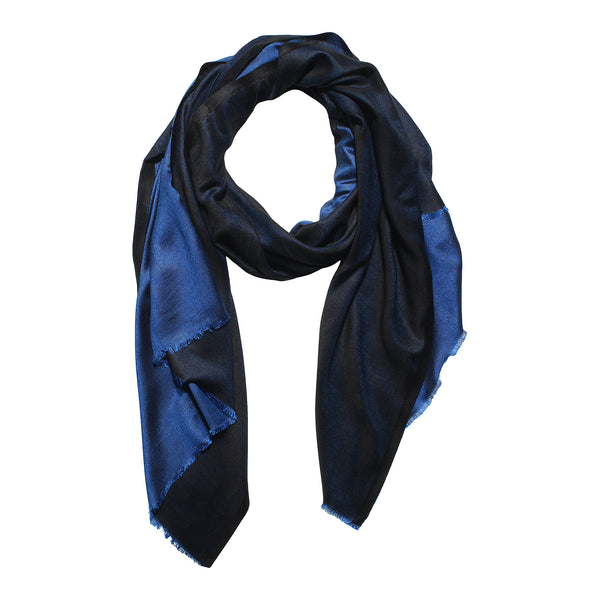 Reversible Bamboo Silk Women Stole | Elegant Dual-Tone Statement Wrap (80 × 28 Inches)