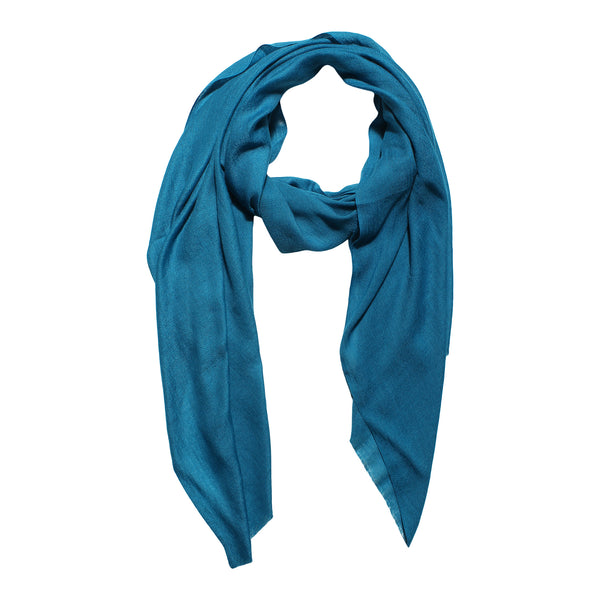 Micro Wool Solid Women Stole | Lightweight Essential (80 × 28 Inches)
