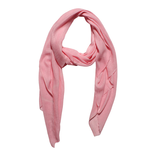 Micro Wool Solid Women Stole | Lightweight Essential (80 × 28 Inches)