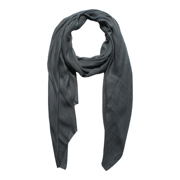 Micro Wool Solid Women Stole | Lightweight Essential (80 × 28 Inches)