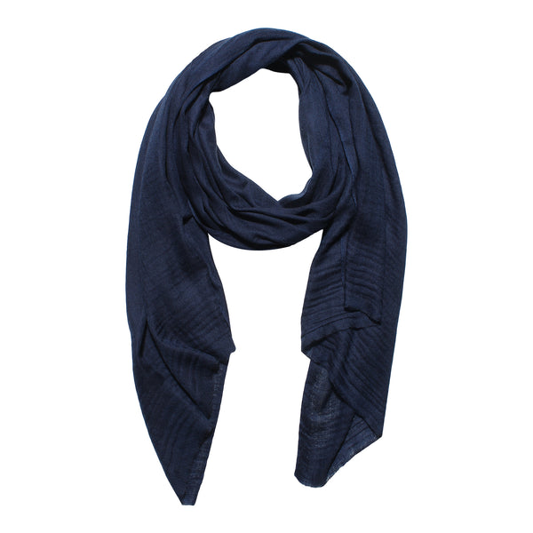 Micro Wool Solid Women Stole | Lightweight Essential (80 × 28 Inches)