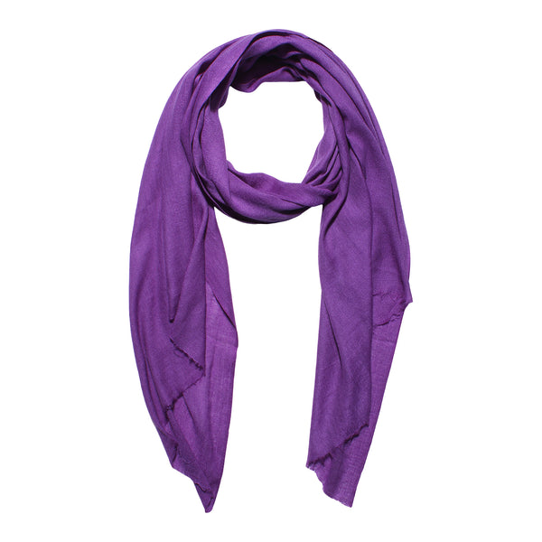 Micro Wool Solid Women Stole | Lightweight Essential (80 × 28 Inches)