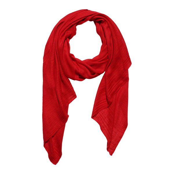 Micro Wool Solid Women Stole | Lightweight Essential (80 × 28 Inches)