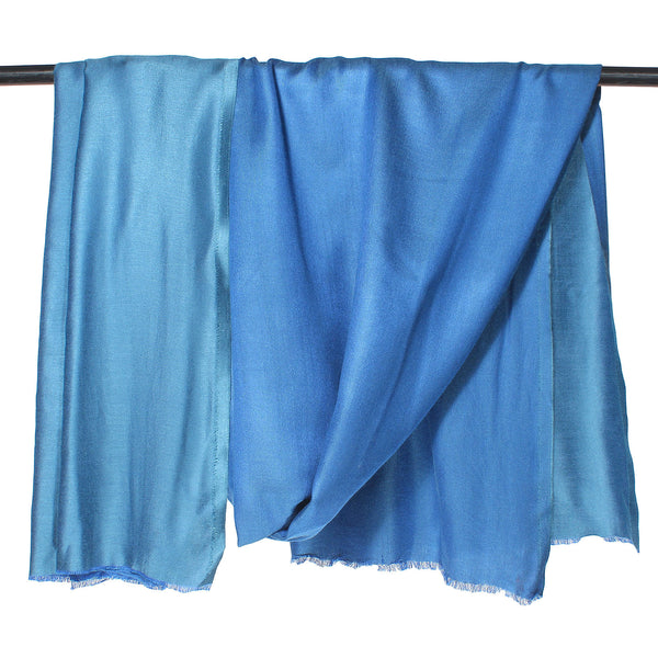 Reversible Bamboo Silk Women Stole | Elegant Dual-Tone Statement Wrap (80 × 28 Inches)