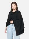 Solid Woolen Women Stole | Classic Minimal Wrap (80 × 28 Inches)