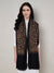 Woolen Women Shawl with Intricate Traditional Motif & Ornate Woven Border | 80 x 40 Inches