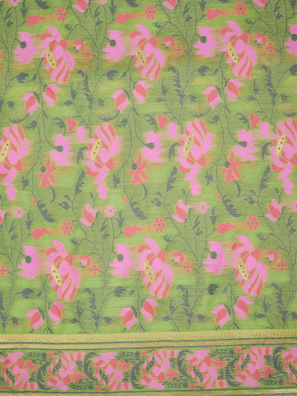 Women’s Cotton Unstitched Suit Set | Elegant Ethnic Ensemble