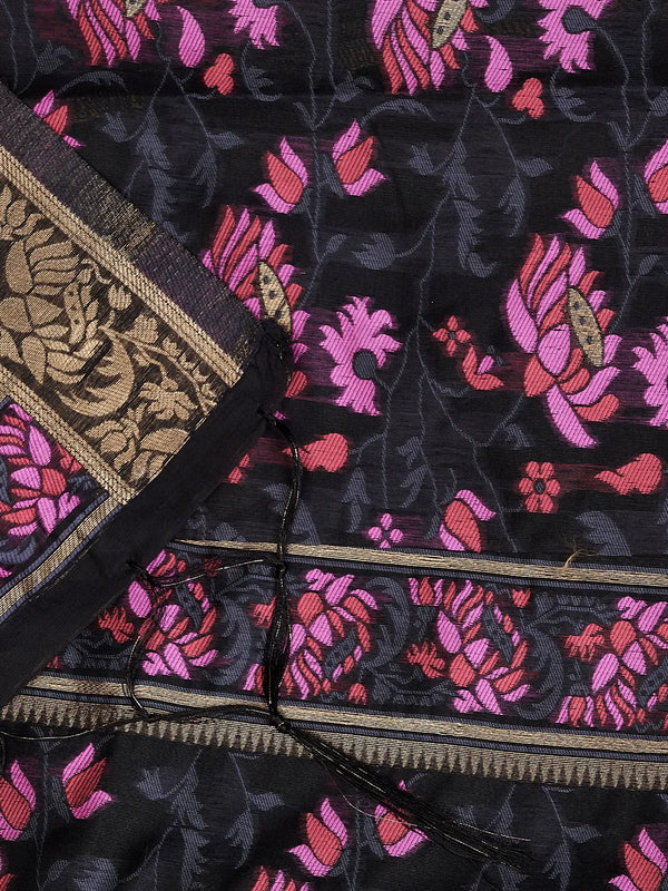 Women’s Cotton Unstitched Suit Set | Elegant Ethnic Ensemble