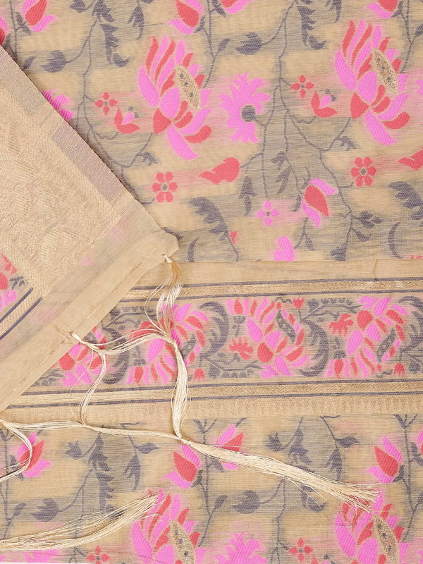 Women’s Cotton Unstitched Suit Set | Elegant Ethnic Ensemble