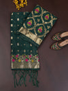 Women’s Cotton Unstitched Suit Set | Elegant Ethnic Ensemble