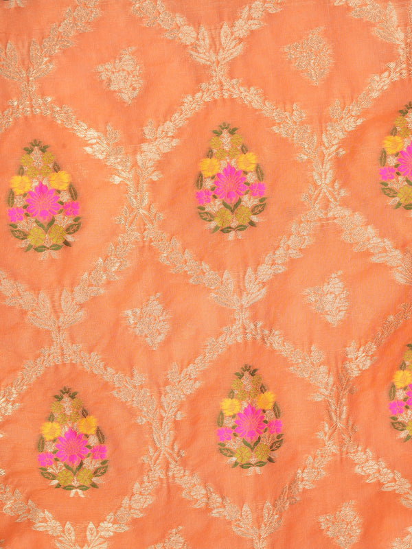 Women’s Cotton Unstitched Suit Set | Elegant Ethnic Ensemble