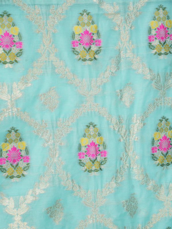 Women’s Cotton Unstitched Suit Set | Elegant Ethnic Ensemble