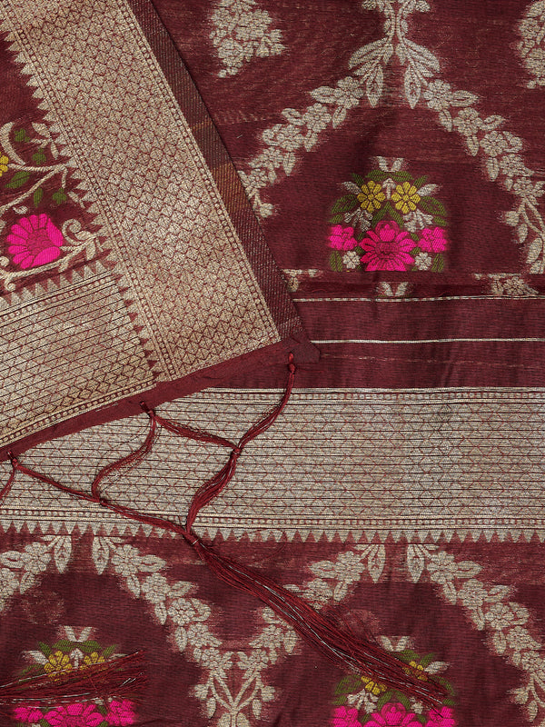 Women’s Cotton Unstitched Suit Set| Elegant Ethnic Ensemble