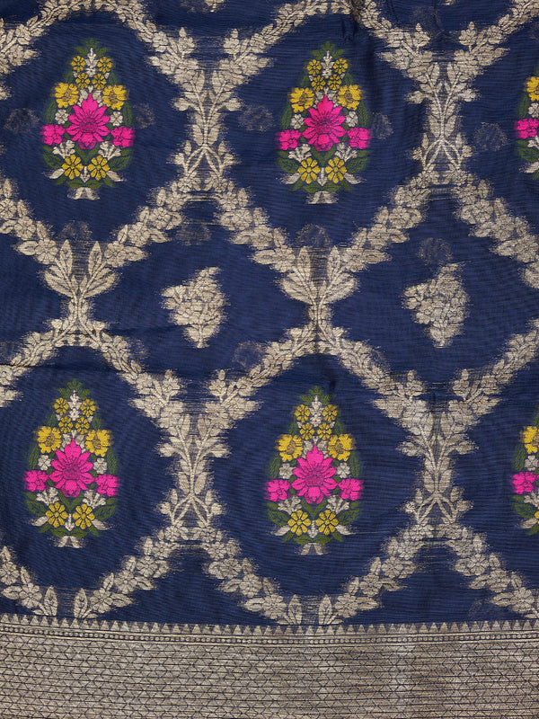 Women’s Cotton Unstitched Suit Set | Elegant Ethnic Ensemble