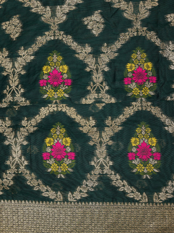 Women’s Cotton Unstitched Suit Set | Elegant Ethnic Ensemble