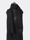 Solid Woolen Mens Stole | Classic Minimal Winter Wrap (80 × 28 Inches)