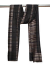 Reversible Woolen Mens Stole with Classic Striped Weave | Elegant Winter Wrap (80 × 28 Inches)