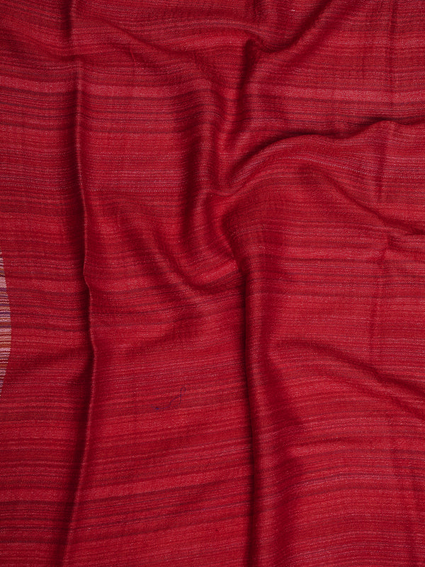 Reversible Woolen Mens Stole with Classic Striped Weave | Elegant Winter Wrap (80 × 28 Inches)