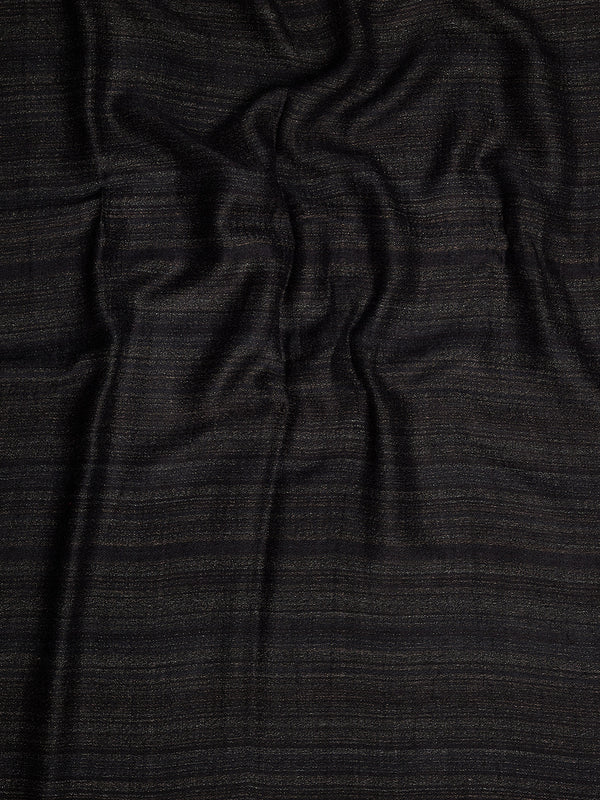 Reversible Woolen Mens Stole with Classic Striped Weave | Elegant Winter Wrap (80 × 28 Inches)