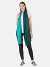 Reversible Bamboo Silk Women Stole | Elegant Dual-Tone Statement Wrap (80 × 28 Inches)