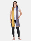 Reversible Bamboo Silk Women Stole | Elegant Dual-Tone Statement Wrap (80 × 28 Inches)