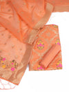 Women’s Cotton Unstitched Suit Set | Elegant Ethnic Ensemble