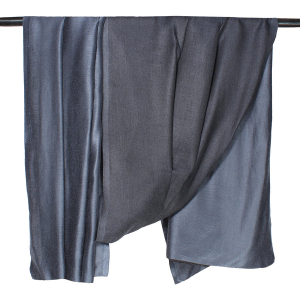 Reversible Bamboo Silk Women Stole | Elegant Dual-Tone Statement Wrap (80 × 28 Inches)