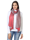 Reversible Bamboo Silk Women Stole | Elegant Dual-Tone Statement Wrap (80 × 28 Inches)