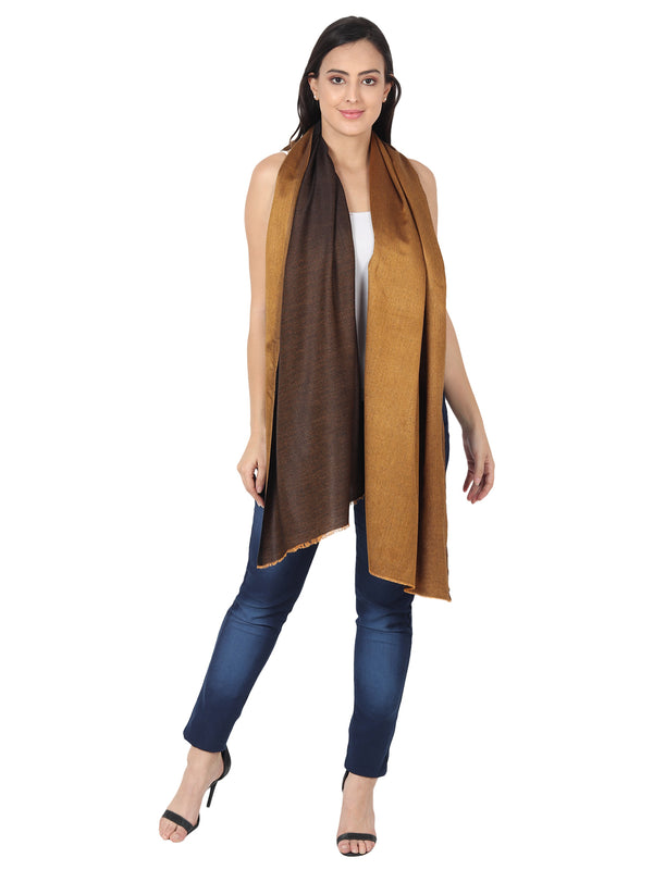 Reversible Bamboo Silk Women Stole | Elegant Dual-Tone Statement Wrap (80 × 28 Inches)
