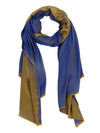 Reversible Bamboo Silk Women Stole | Elegant Dual-Tone Statement Wrap (80 × 28 Inches)