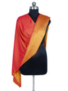 Reversible Bamboo Silk Women Stole | Elegant Dual-Tone Statement Wrap (80 × 28 Inches)