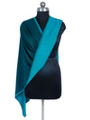 Reversible Bamboo Silk Women Stole | Elegant Dual-Tone Statement Wrap (80 × 28 Inches)