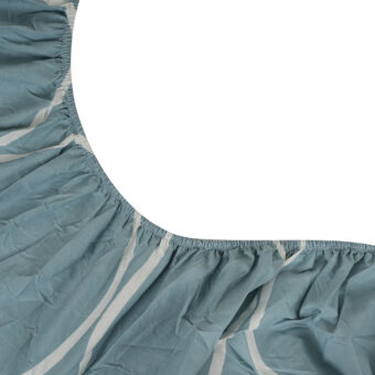 Cotton Elastic Fitted King Size Double Bedsheet - Image 3
